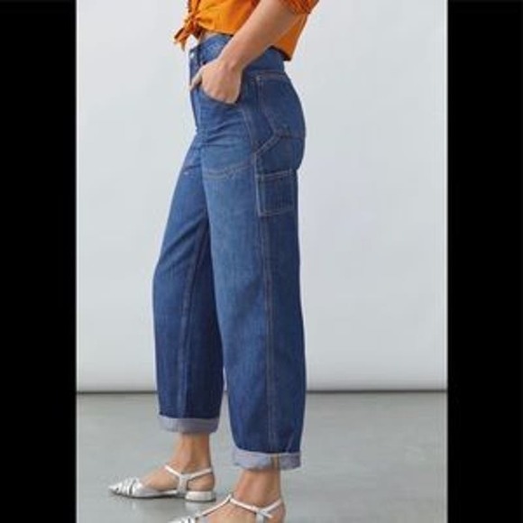 NWT Anthropologie X  Pilcro The Forager Slouchy Relaxed Jeans Size 31 - Picture 2 of 14